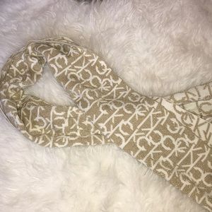 Calvin Klein Gold scarf
